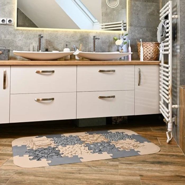 משטחי פאזל תחושתיים - נגיעות מהטבע