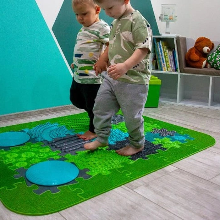 משטח פאזל בתחושת חוף ים – רך