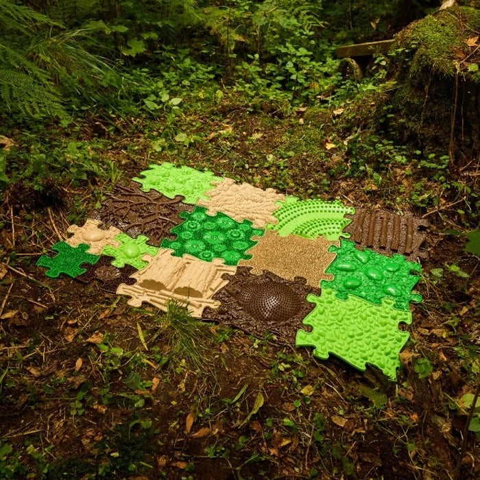 משטחי פאזל תחושתיים – ג'ונגל