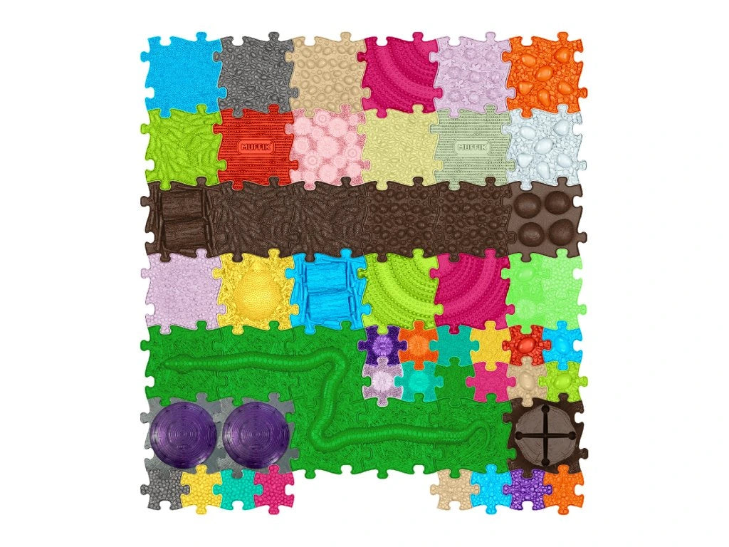 משטחי פאזל תחושתיים - MEGA SET