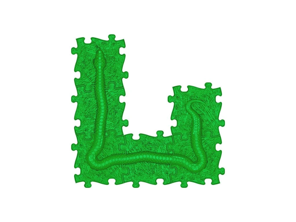 משטחי פאזל תחושתיים - שביל הנחש