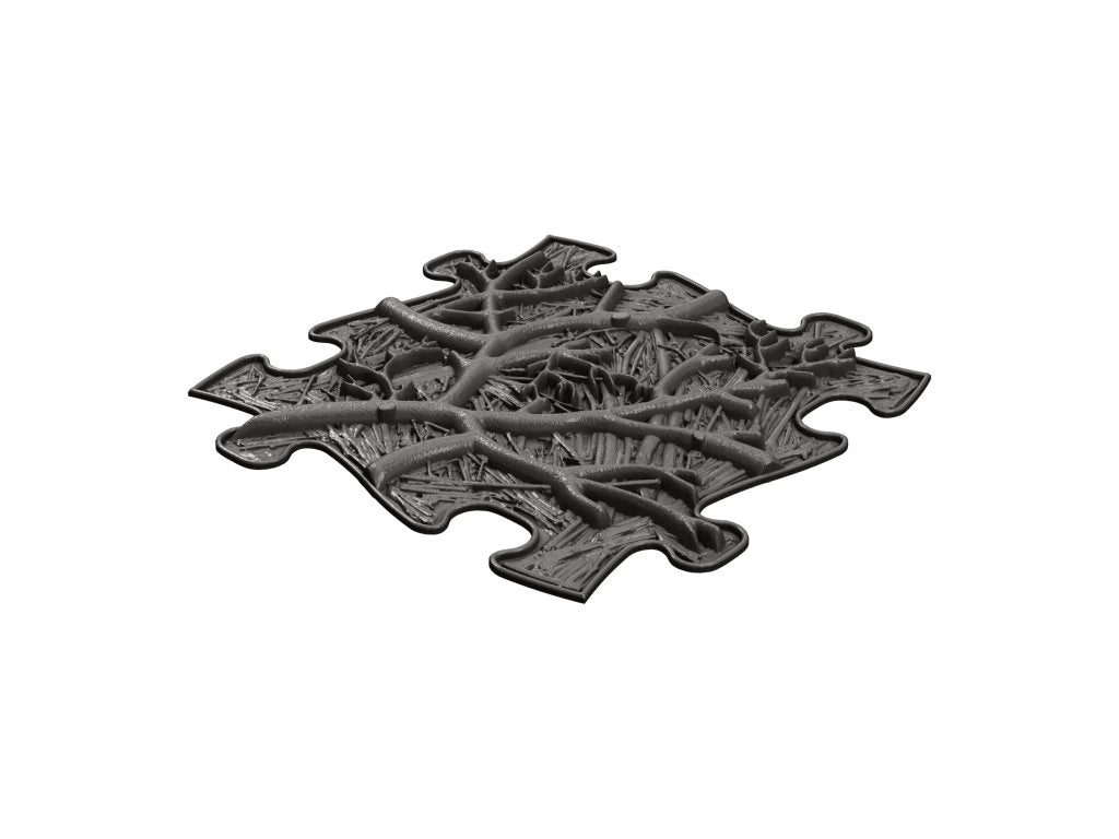 משטחי פאזל תחושתיים – חברים על ארבע