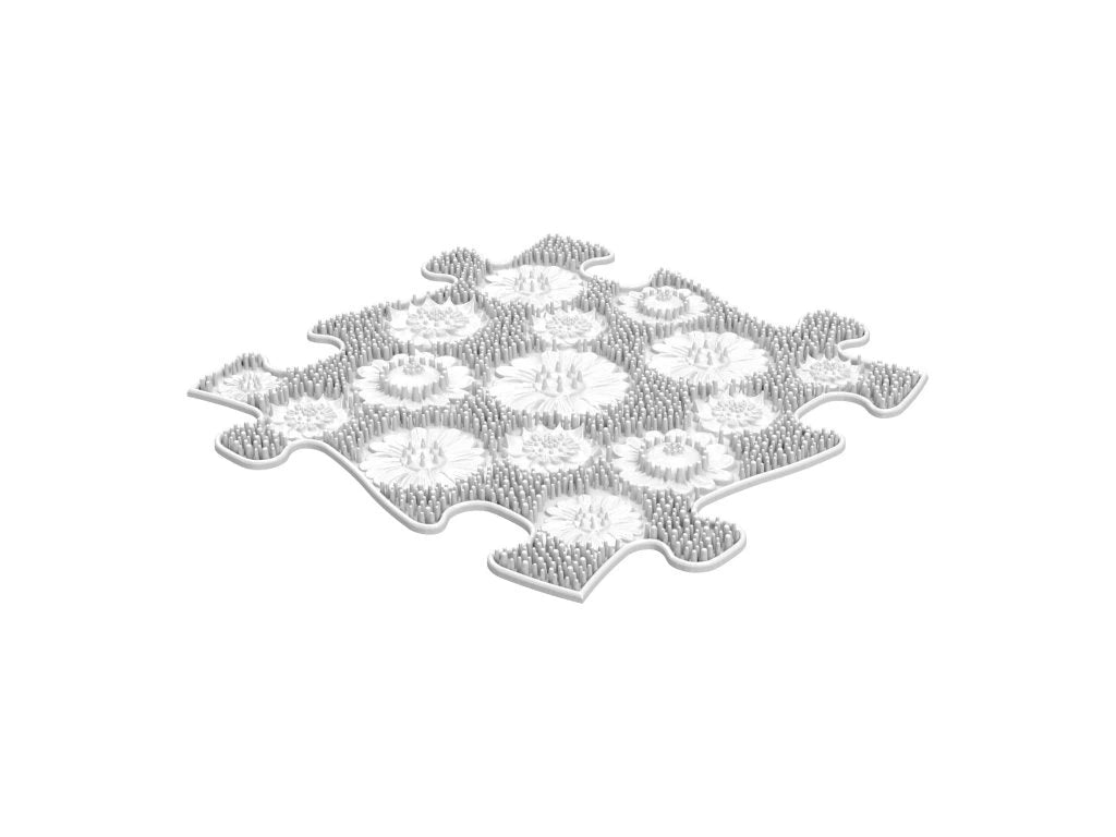 משטחי פאזל תחושתיים - שחור לבן