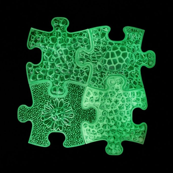 משטחי פאזל תחושתיים – זוהר בחושך