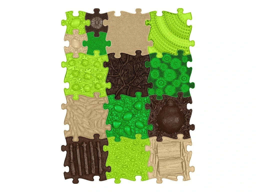 משטחי פאזל תחושתיים – ג'ונגל